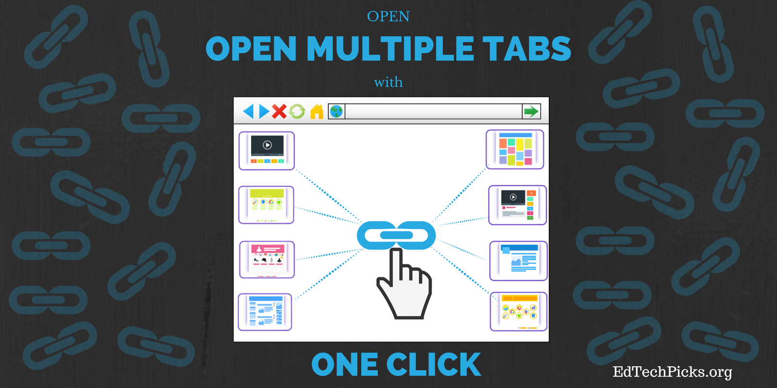 how-to-open-multiple-tabs-with-one-url-and-one-click