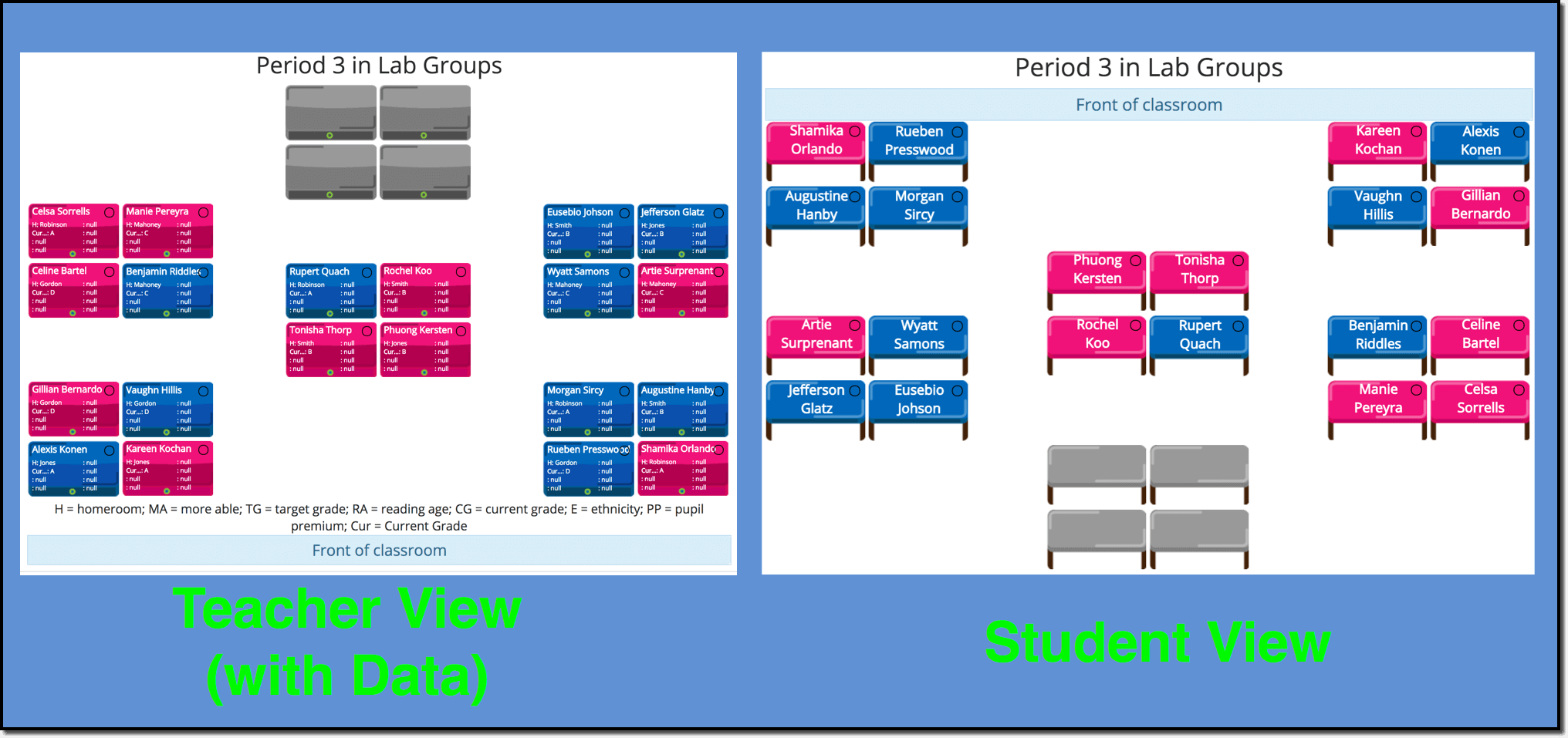 Student Seating Chart Maker