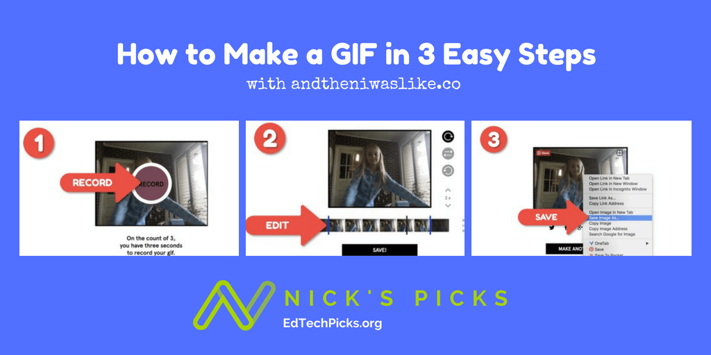 How To Make A In 3 Easy Steps Nick S Picks For Edtech