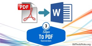 Convert PDFs into Editable Files with PDFConverter