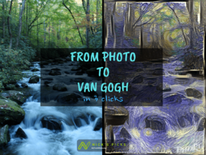 From Photo to Van Gogh in 3 clicks