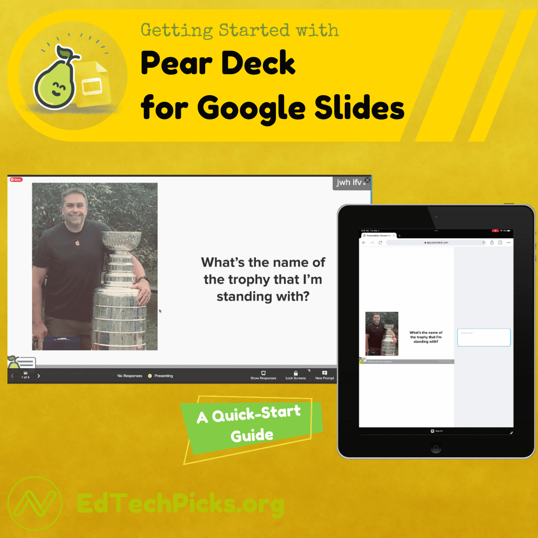 Getting Started With Pear Deck For Google Slides